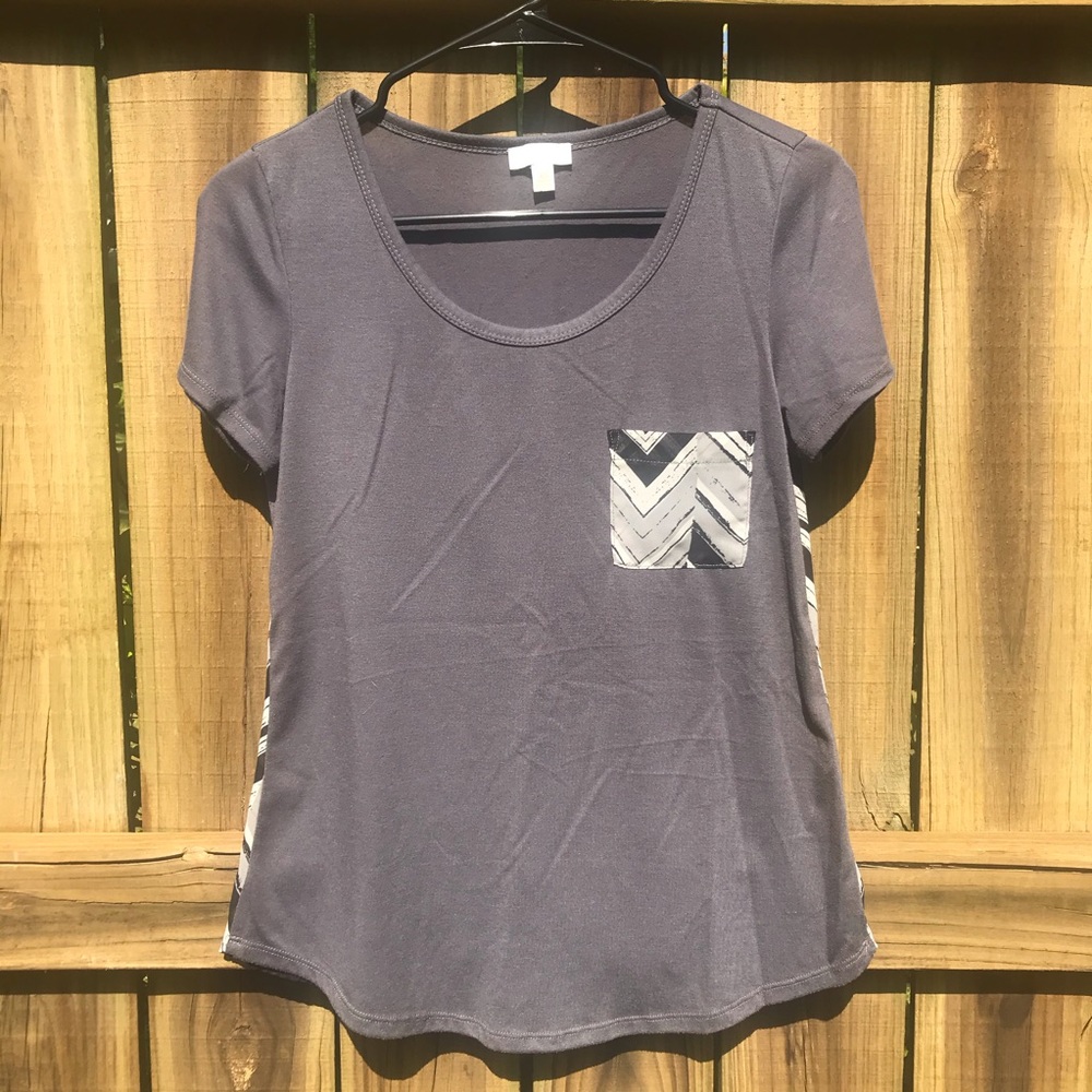 Charming Charlie Short Sleeve Top | XS | Black